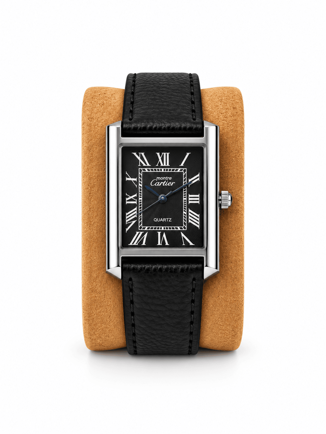Cartier Tank Leather Strap Watch
