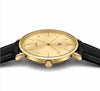 DE LAWRENCE QUARTZ LEATHER STRAP PREMIUM WATCH