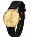 DE LAWRENCE QUARTZ LEATHER STRAP PREMIUM WATCH