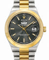 RLX OYSTER PERPETUAL DAY&DATE TWO TONE CHAIN WATCH