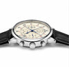 JEDIR CORNOGRAPH BOTH SIDE DIAL LEATHER STRAP WATCH