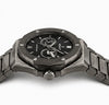 HUBLOT BLACK DAIL METALLIC GREY DIAMOND CUT WTACH