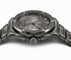 HUBLOT ALL METALLIC GREY DAIMOND CUT CHAIN WATCH