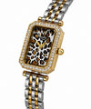 ANNIE TIME SNAKE PRINT DAIL TWO TONE WATCH FOR HER
