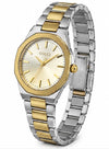 GUCCI GOLDEN DAIL QUARTZ TWO TONE CHAIN WATCH FOR HER