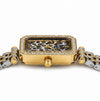 ANNIE TIME SNAKE PRINT DAIL TWO TONE WATCH FOR HER