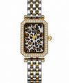 ANNIE TIME SNAKE PRINT DAIL TWO TONE WATCH FOR HER