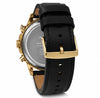 CASIO EDIFICE DAY&DATE DUAL DIAL PREMIUM LEATHER STRAP WATCH